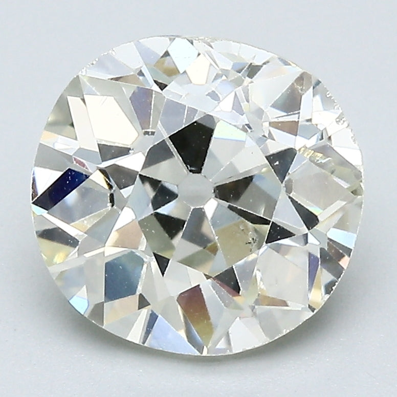 2.90 Carat Old European Cut Diamond color M Clarity SI2, natural diamonds, precious stones, engagement diamonds