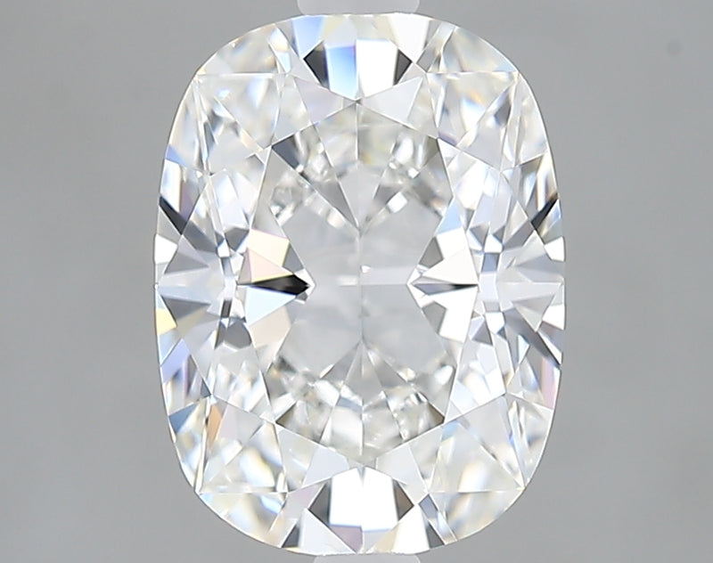 Lab-Grown 2.18 Carat Cushion Modified Brilliant Cut Diamond color E Clarity VVS2, precious stones, engagement diamonds