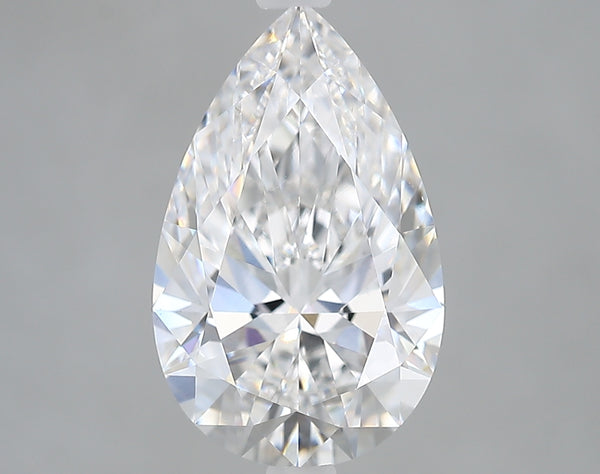 Lab-Grown 2.98 Carat Pear Shape Diamond color E Clarity VS1 With GIA Certificate, precious stones, engagement diamonds