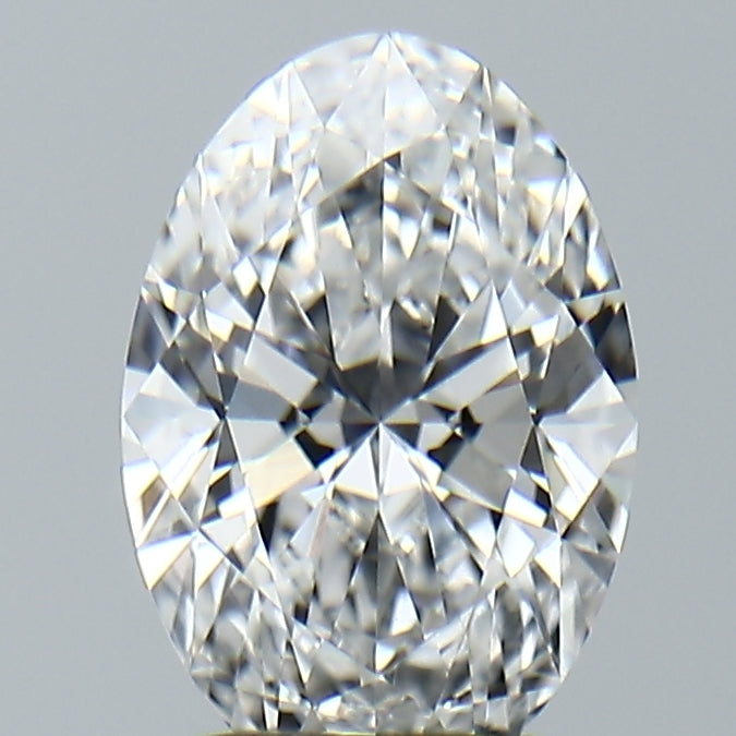 Lab-Grown 2.01 Carat Oval Shape Diamond color E Clarity VVS2, precious stones, engagement diamonds