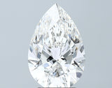 Lab-Grown 3.32 Carat Pear Shape Diamond color G Clarity VS1 With GIA Certificate, precious stones, engagement diamonds