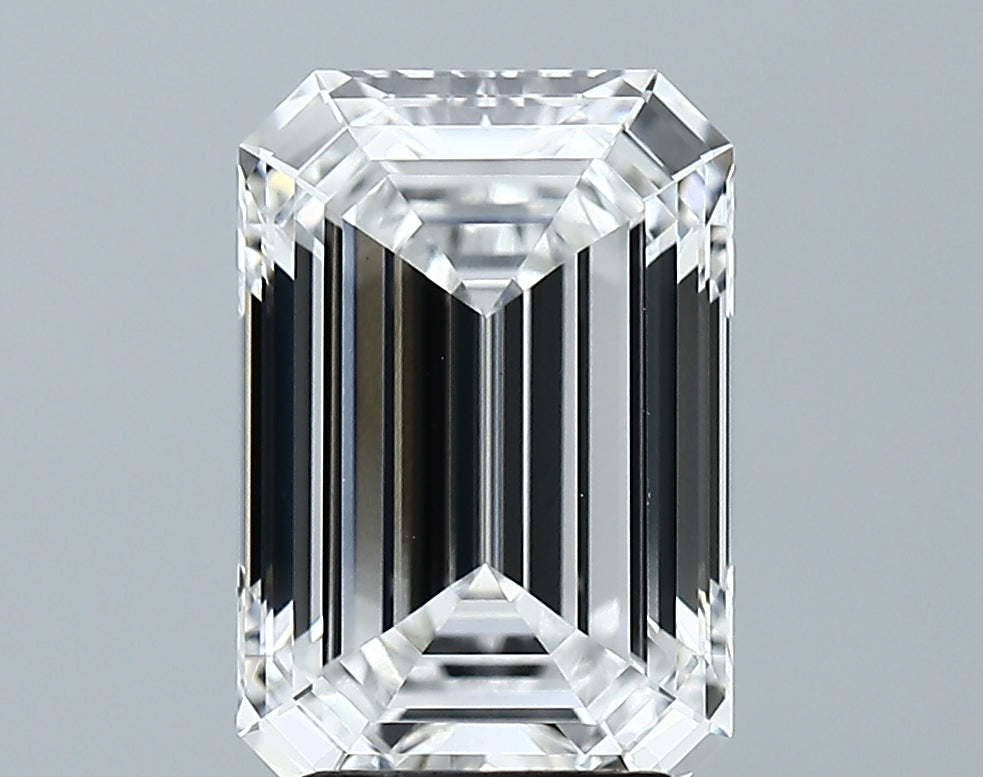 Lab-Grown 3.59 Carat Emerald Cut Diamond color D Clarity VS1 With GIA Certificate, precious stones, engagement diamonds