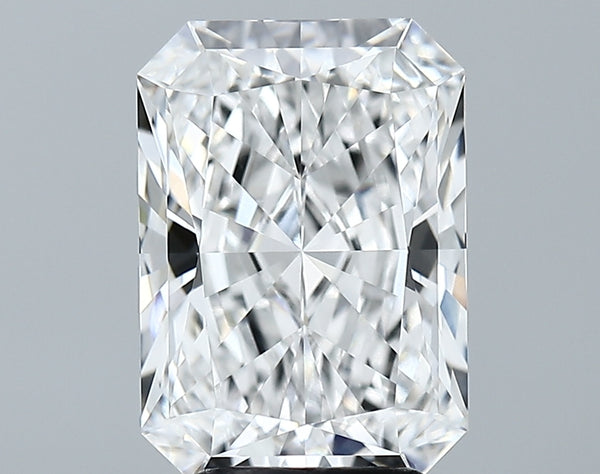 Lab-Grown 3.81 Carat Radiant Cut Diamond color E Clarity VVS2 With GIA Certificate, precious stones, engagement diamonds