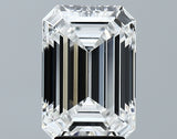 Lab-Grown 4.00 Carat Emerald Cut Diamond color E Clarity VVS2 With GIA Certificate, precious stones, engagement diamonds