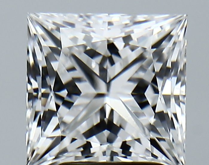 Lab-Grown 3.09 Carat Princess Cut Diamond color D Clarity VVS2, precious stones, engagement diamonds