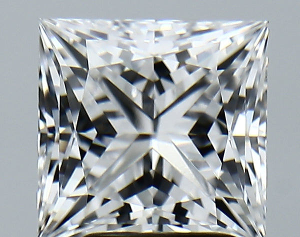 Lab-Grown 3.09 Carat Princess Cut Diamond color D Clarity VVS2, precious stones, engagement diamonds