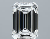 Lab-Grown 4.58 Carat Emerald Cut Diamond color E Clarity VS1 With GIA Certificate, precious stones, engagement diamonds