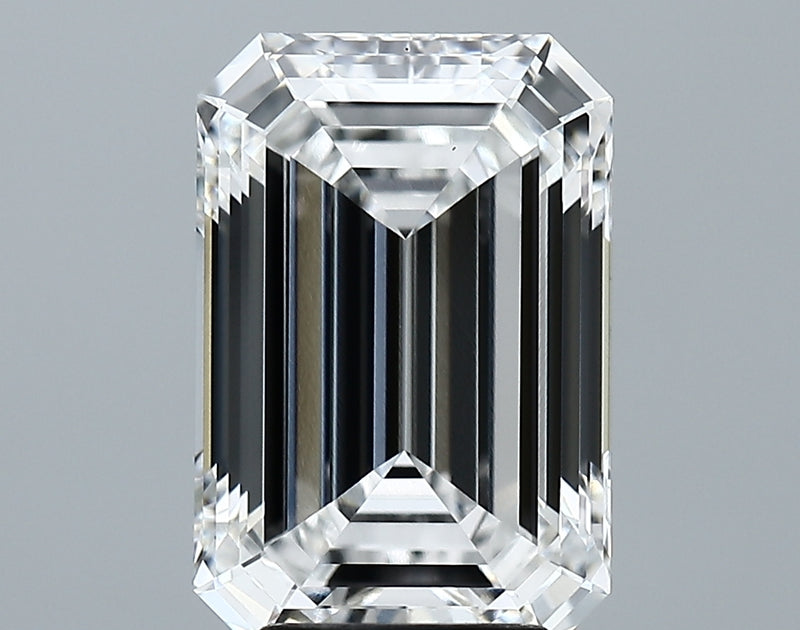 Lab-Grown 4.58 Carat Emerald Cut Diamond color E Clarity VS1 With GIA Certificate, precious stones, engagement diamonds