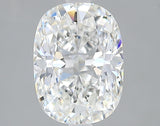 Lab-Grown 2.02 Carat Cushion Modified Brilliant Cut Diamond color F Clarity VVS2, precious stones, engagement diamonds