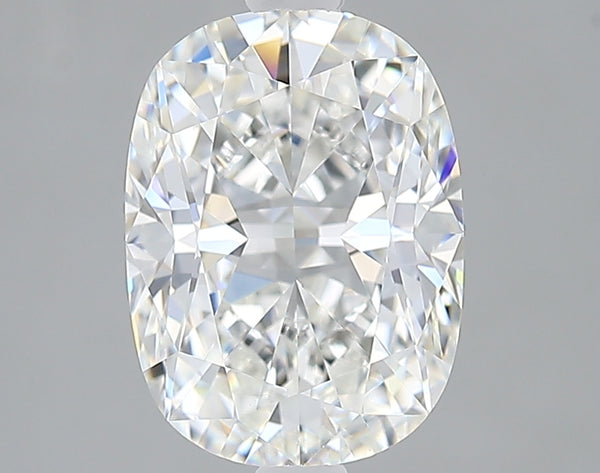 Lab-Grown 2.02 Carat Cushion Modified Brilliant Cut Diamond color F Clarity VVS2, precious stones, engagement diamonds