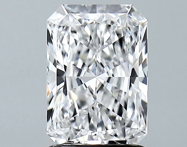 Lab-Grown 1.37 Carat Radiant Cut Diamond color D Clarity VS1 With GIA Certificate, precious stones, engagement diamonds