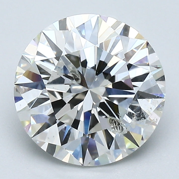 2.24 Carat Round Brilliant Diamond color G Clarity I1, natural diamonds, precious stones, engagement diamonds