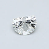 0.40 Carat Half Moon Shape Diamond color J Clarity SI2, natural diamonds, precious stones, engagement diamonds