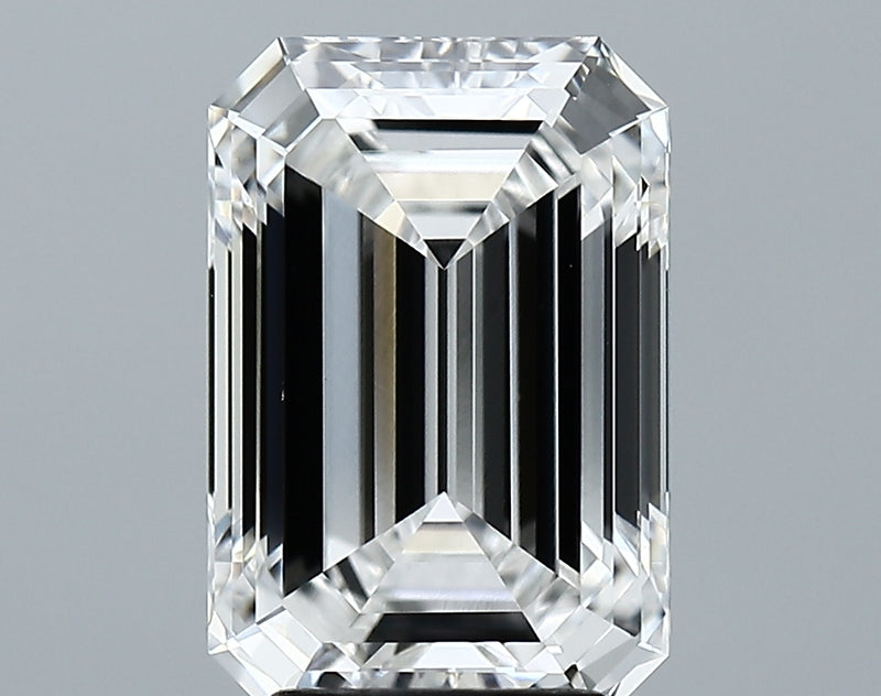 Lab-Grown 4.25 Carat Emerald Cut Diamond color F Clarity VVS2 With GIA Certificate, precious stones, engagement diamonds