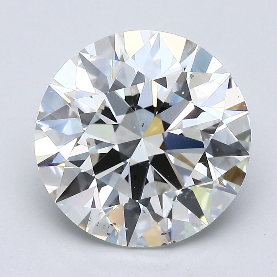 Natural 3.54 Carat Round Brilliant Diamond G-SI1 with GIA Certificate, natural diamonds, precious stones, engagement diamonds