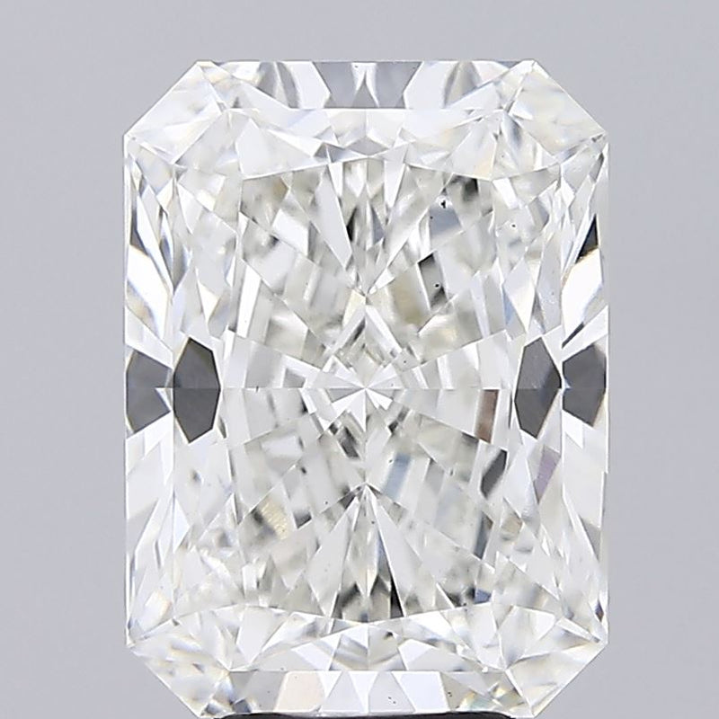 Lab-Grown 6.01 Carat Radiant Cut Diamond color H Clarity VS2 With GIA Certificate, precious stones, engagement diamonds