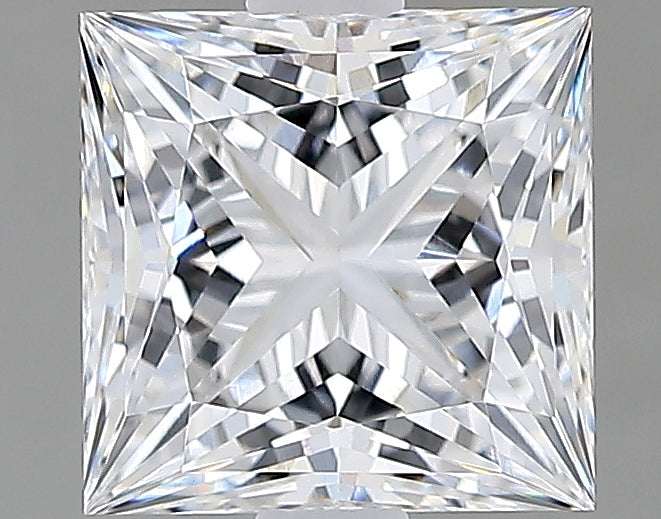 Lab-Grown 1.58 Carat Princess Cut Diamond color D Clarity VVS2 With GIA Certificate, precious stones, engagement diamonds