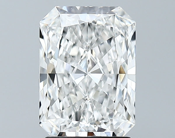 Lab-Grown 2.11 Carat Radiant Cut Diamond color F Clarity VS1 With GIA Certificate, precious stones, engagement diamonds