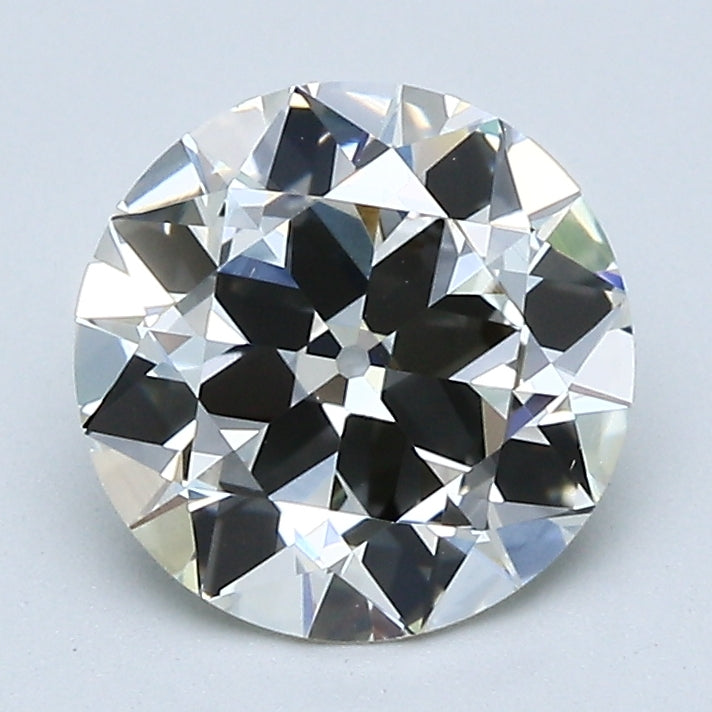 2.04 Ct Old European Cut Diamond J-VS1 Timeless Natural GIA Certified, natural diamonds, precious stones, engagement diamonds