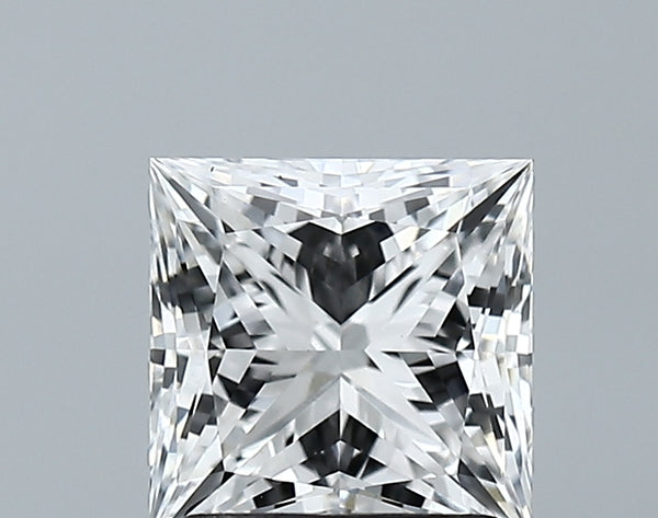 Lab-Grown 1.81 Carat Princess Cut Diamond color E Clarity VVS2, precious stones, engagement diamonds