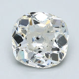 1.56 Carat Old Miner Cut Diamond color H Clarity SI2, natural diamonds, precious stones, engagement diamonds