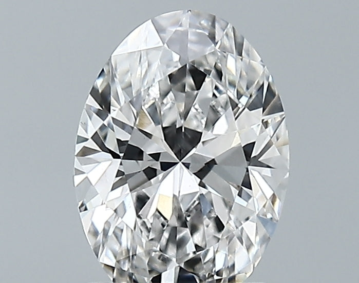 Lab-Grown 1.36 Carat Oval Shape Diamond color E Clarity VS1 With GIA Certificate, precious stones, engagement diamonds