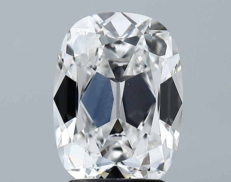 Lab-Grown 2.74 Carat Antique Cushion Cut Diamond color E Clarity VS1 With GIA Certificate, precious stones, engagement diamonds