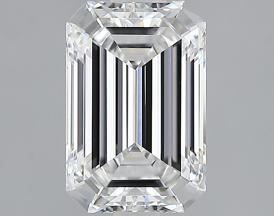 Lab-Grown 1.83 Carat Emerald Cut Diamond color D Clarity VVS2, precious stones, engagement diamonds