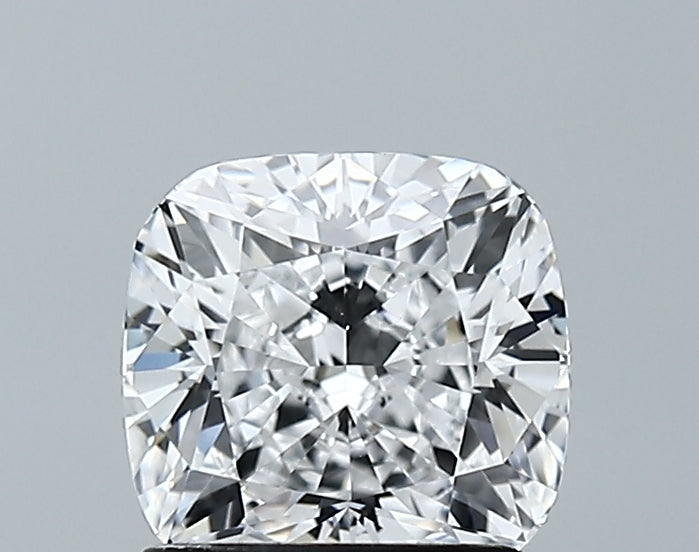 Lab-Grown 1.53 Carat Cushion Brilliant Diamond color D Clarity VVS2, precious stones, engagement diamonds