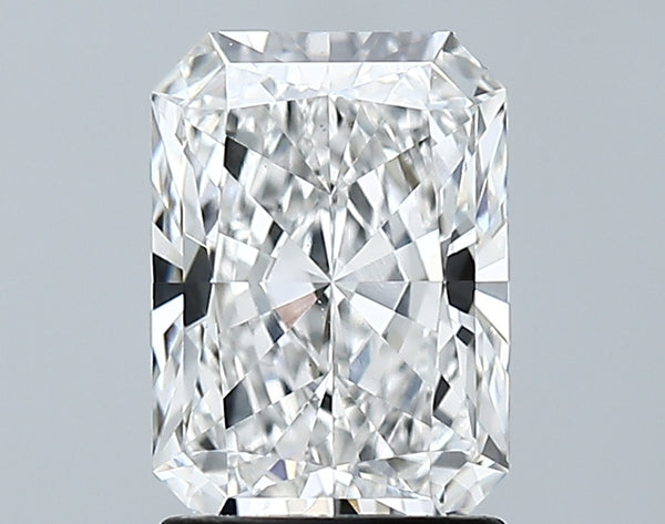 Lab-Grown 1.83 Carat Radiant Cut Diamond color F Clarity VS1 With GIA Certificate, precious stones, engagement diamonds