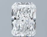 Lab-Grown 1.61 Carat Radiant Cut Diamond color E Clarity VVS2 With GIA Certificate, precious stones, engagement diamonds