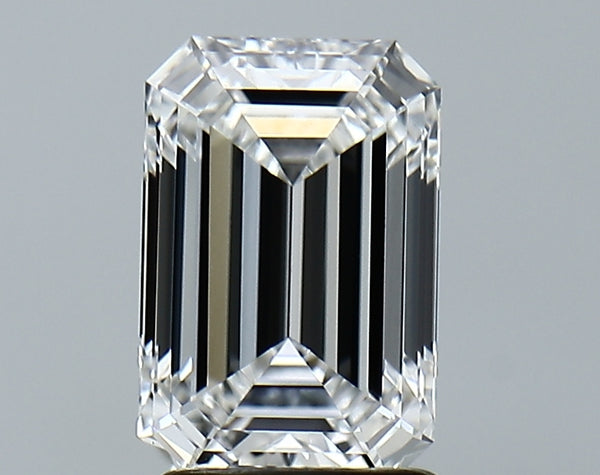 Lab-Grown 2.08 Carat Emerald Cut Diamond color E Clarity VVS2, precious stones, engagement diamonds