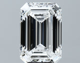 Lab-Grown 4.79 Carat Emerald Cut Diamond color E Clarity VS2 With GIA Certificate, precious stones, engagement diamonds