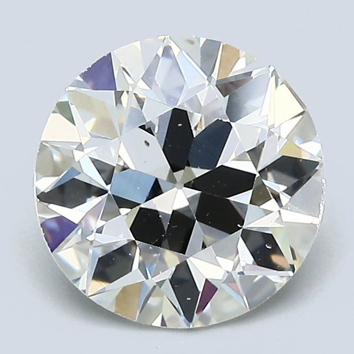 Loose Hand-Cut 2.1 Ct Old European Cut Diamond GIA Certified K-SI1, natural diamonds, precious stones, engagement diamonds