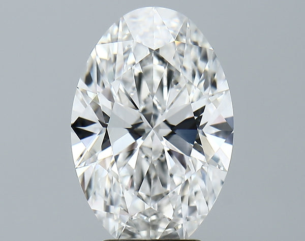 Lab-Grown 4.19 Carat Oval Shape Diamond color E Clarity VVS2, precious stones, engagement diamonds