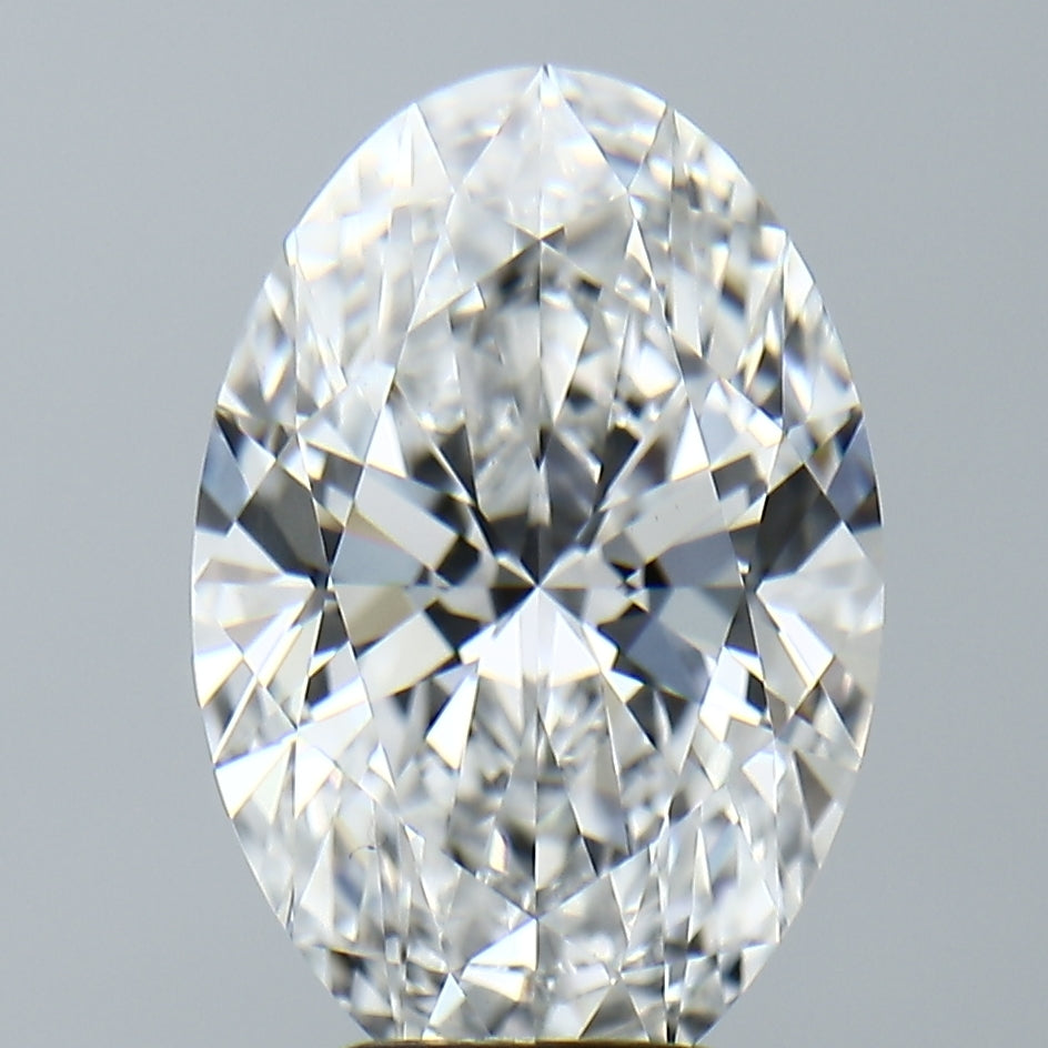 Lab-Grown 4.77 Carat Oval Shape Diamond color E Clarity VVS2, precious stones, engagement diamonds