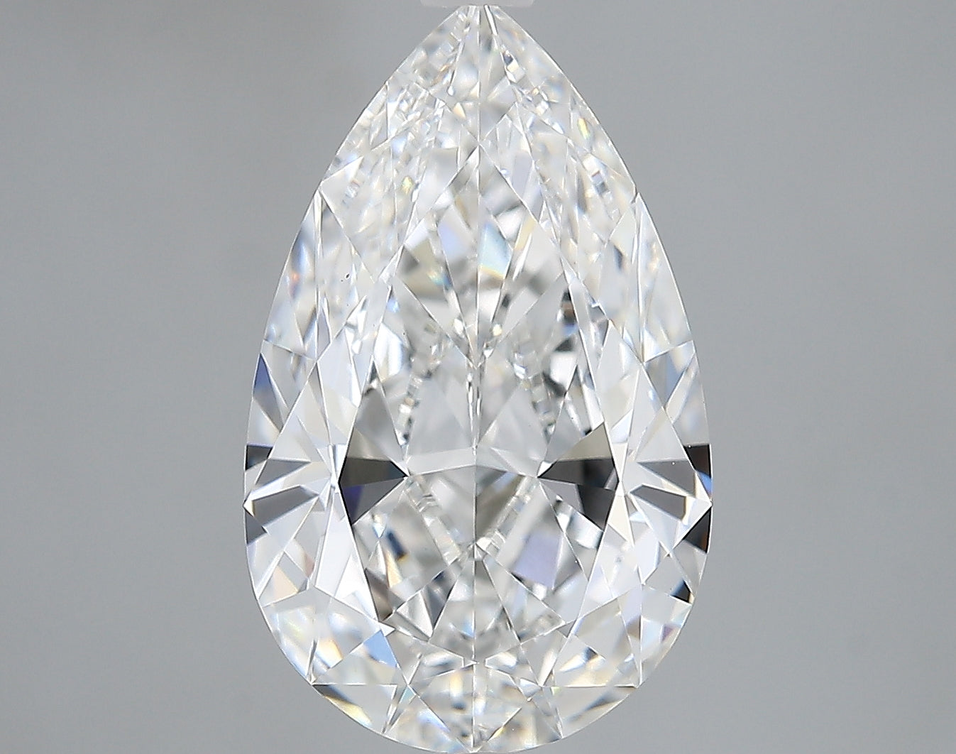 Lab-Grown 3.21 Carat Pear Shape Diamond color E Clarity VVS2, precious stones, engagement diamonds