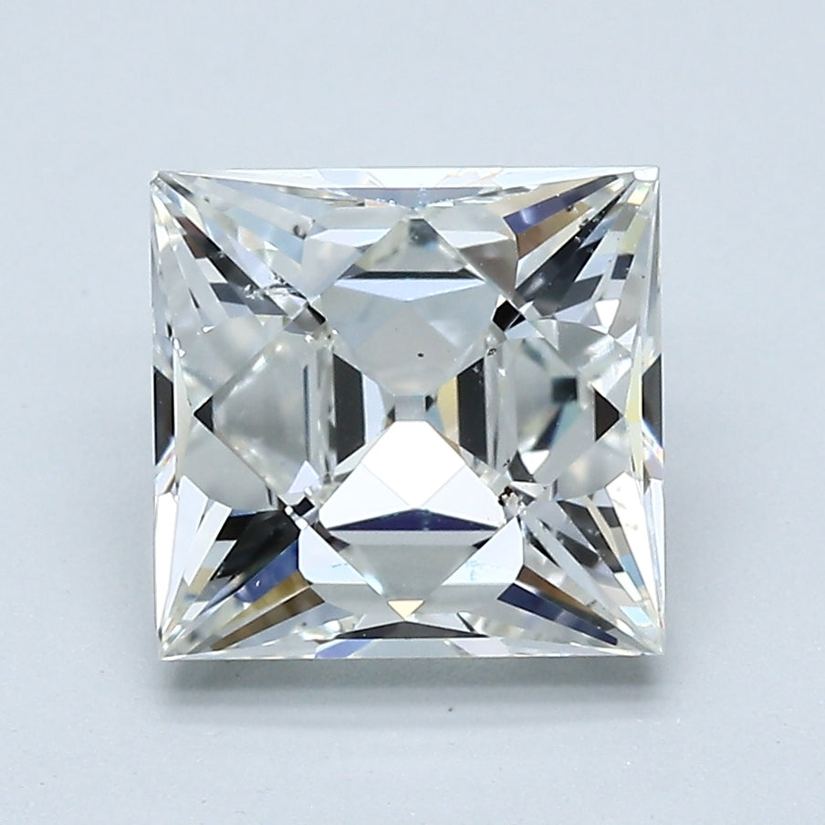 GIA Certified 2.76 Carat Princess Cut Diamond I-SI2 Estate Loose, natural diamonds, precious stones, engagement diamonds