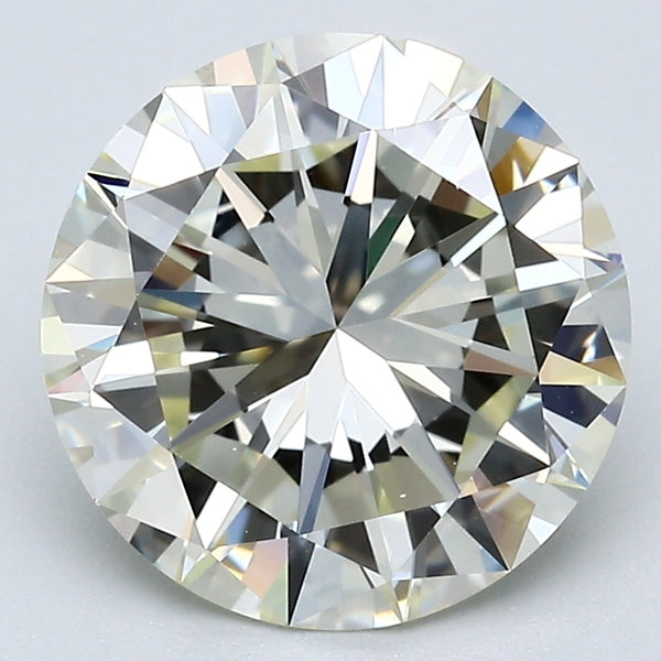 3.33 Carat Round Brilliant Natural Mined Diamond M Color VVS2 Clarity With GIA Certificate, natural diamonds, precious stones, engagement diamonds