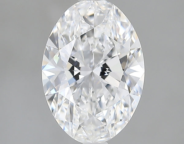 Lab-Grown 1.63 Carat Oval Shape Diamond color D Clarity VVS1, precious stones, engagement diamonds