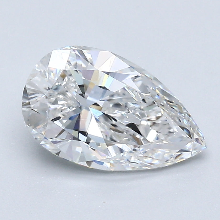 1.70 Carat Pear Shape Natural Mined Diamond E Color IF Clarity With GIA Certificate, natural diamonds, precious stones, engagement diamonds