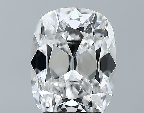 Lab-Grown 3.28 Carat Antique Cushion Cut Diamond color E Clarity VVS2 With GIA Certificate, precious stones, engagement diamonds