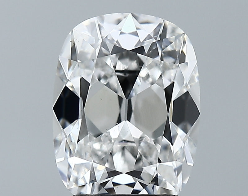 Lab-Grown 3.28 Carat Antique Cushion Cut Diamond color E Clarity VVS2 With GIA Certificate, precious stones, engagement diamonds