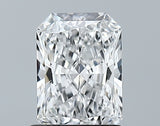 Lab-Grown 1.08 Carat Radiant Cut Diamond color D Clarity VVS1 With GIA Certificate, precious stones, engagement diamonds