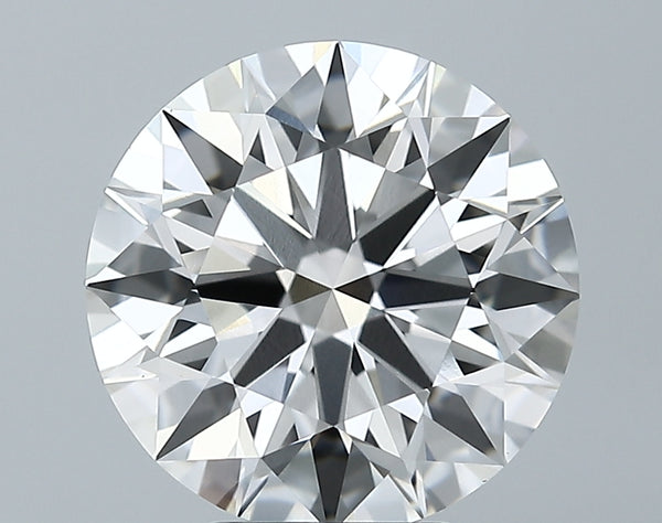 Lab-Grown 4.52 Carat Round Brilliant Diamond color E Clarity VVS2 With GIA Certificate, precious stones, engagement diamonds