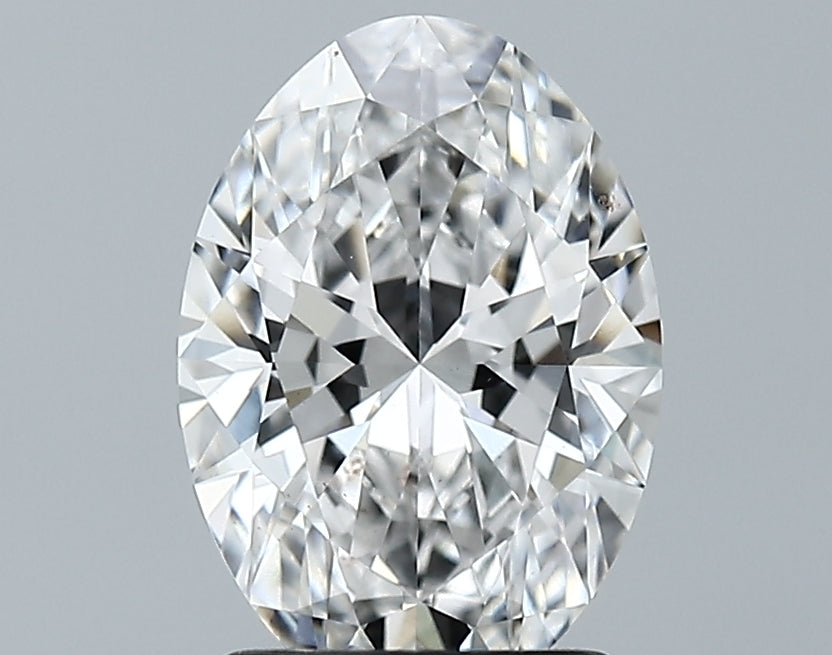 Lab-Grown 2.04 Carat Oval Shape Diamond color D Clarity VVS2 With GIA Certificate, precious stones, engagement diamonds