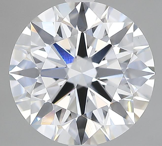 Lab-Grown 2.81 Carat Round Brilliant Diamond color E Clarity VS1 With GIA Certificate, precious stones, engagement diamonds
