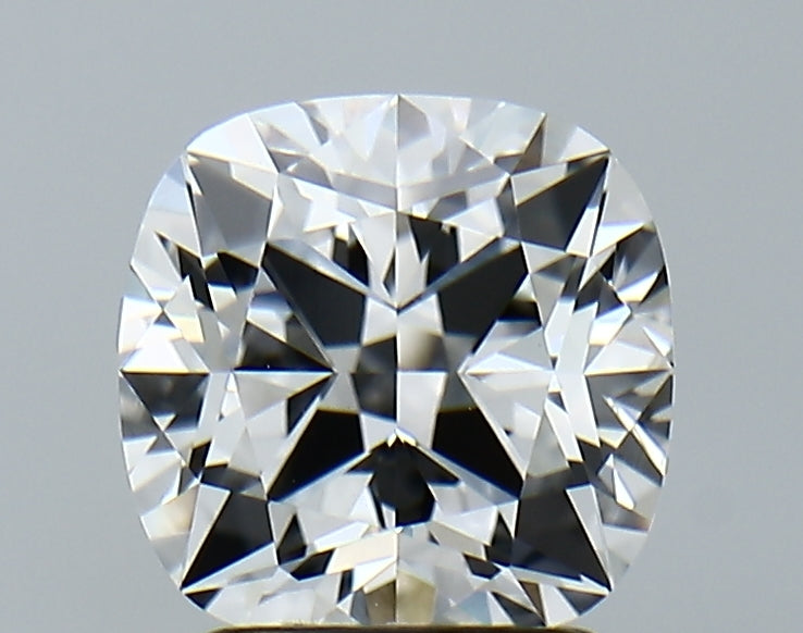 Lab-Grown 2.08 Carat Cushion Brilliant Diamond color E Clarity VVS2 With GIA Certificate, precious stones, engagement diamonds