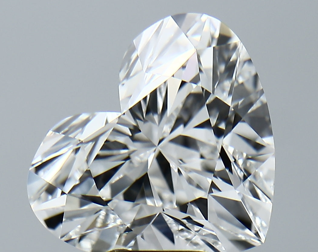 Lab-Grown 6.84 Carat Heart Shape Diamond color E Clarity VVS2, precious stones, engagement diamonds