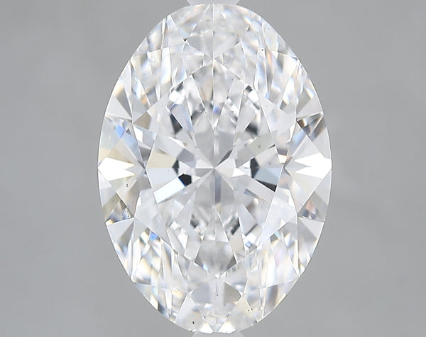 Lab-Grown 3.81 Carat Oval Shape Diamond color E Clarity VS2, precious stones, engagement diamonds